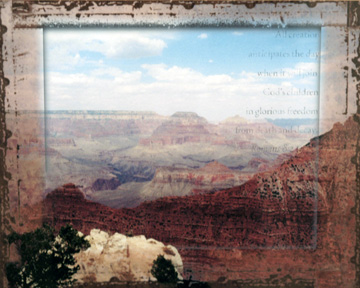 Grand Canyon #2 (digital collage on paper)